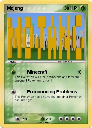 Pokemon Mojang