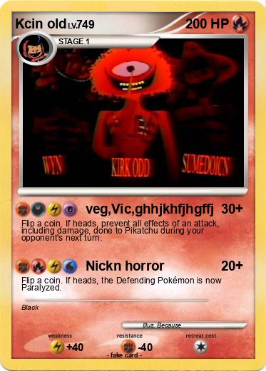 Pokemon Kcin old