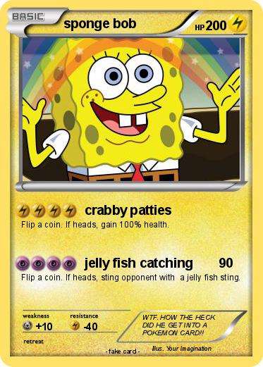 Pokemon sponge bob