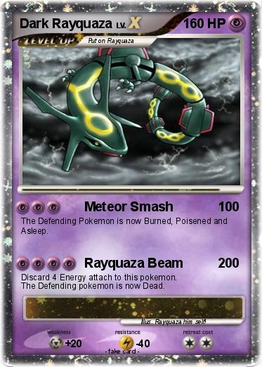 Pokemon Dark Rayquaza
