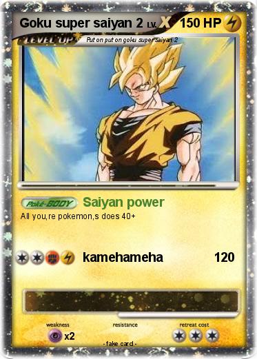 Pokemon Goku super saiyan 2