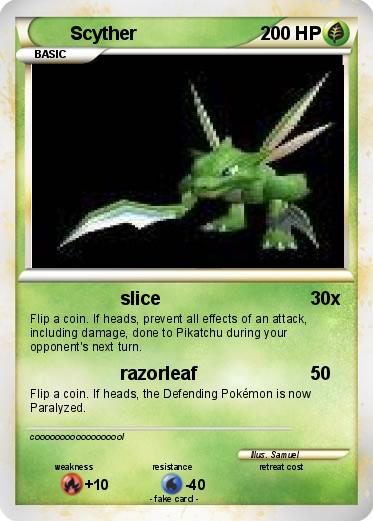 Pokemon Scyther