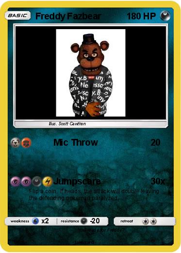 Pokemon Freddy Fazbear