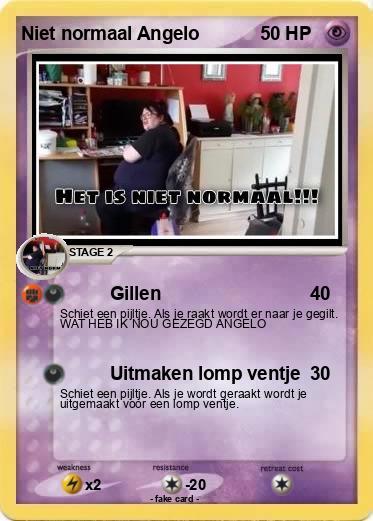 Pokemon Niet normaal Angelo
