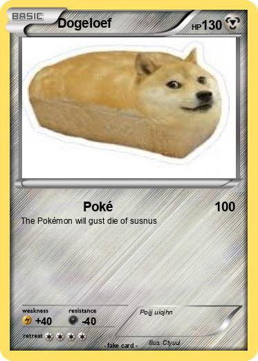 Pokemon Dogeloef