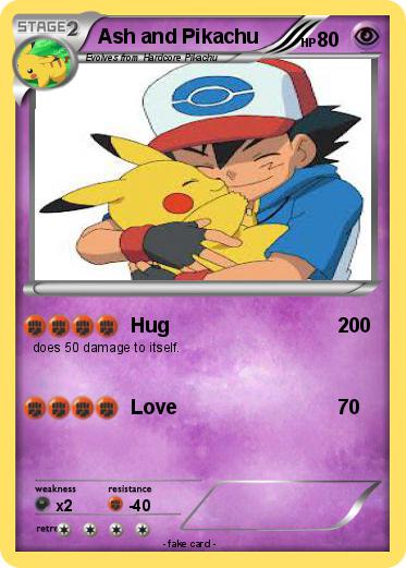 Pokemon Ash and Pikachu