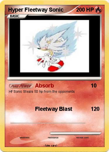 Pokemon Hyper Fleetway Sonic