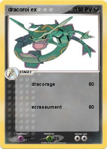 Pokemon dracoroi ex