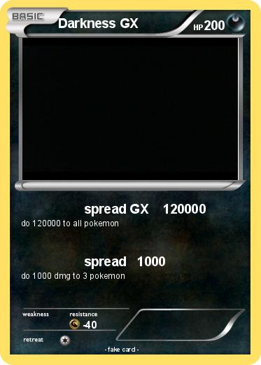 Pokemon Darkness GX