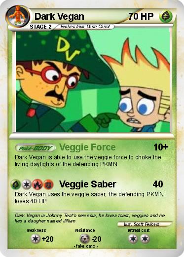Pokemon Dark Vegan