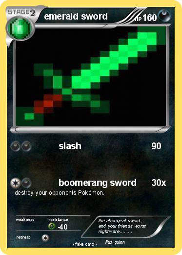 Pokemon emerald sword