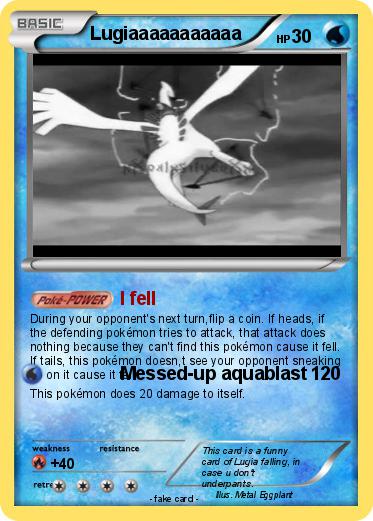 Pokemon Lugiaaaaaaaaaaa