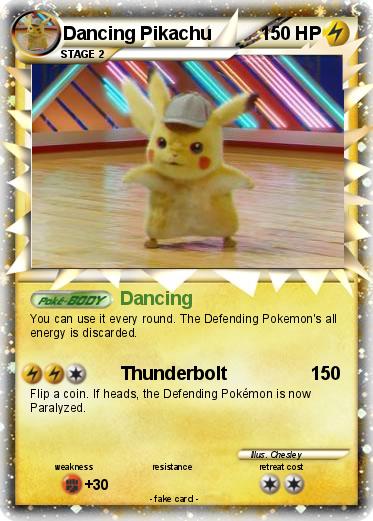 Pokemon Dancing Pikachu