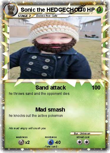 Pokemon Sonic the HEDGECHOG