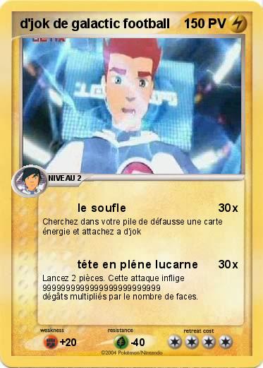 Pokemon d'jok de galactic football