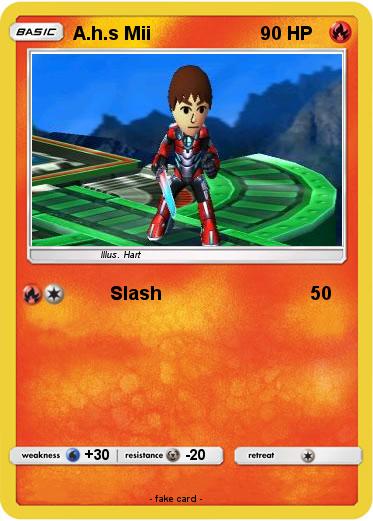 Pokemon A.h.s Mii