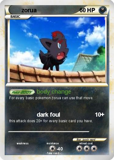 Pokemon zorua