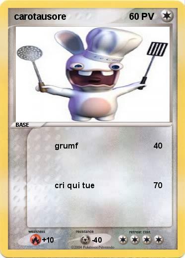 Pokemon carotausore
