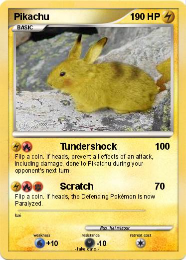 Pokemon Pikachu