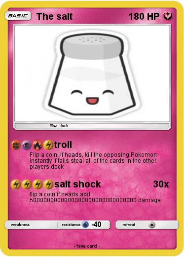 Pokemon The salt