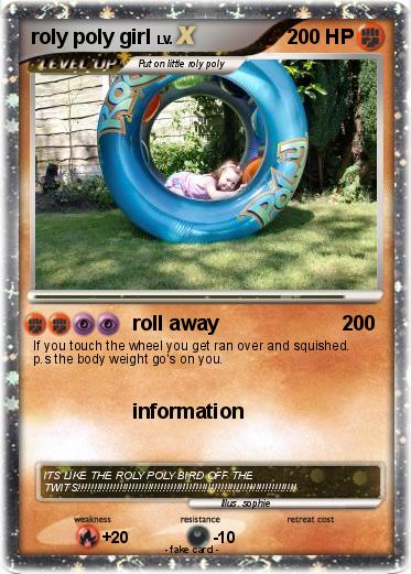 Pokemon roly poly girl