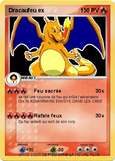 Pokemon Dracaufeu ex