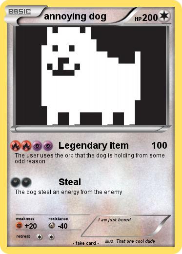 Pokemon annoying dog