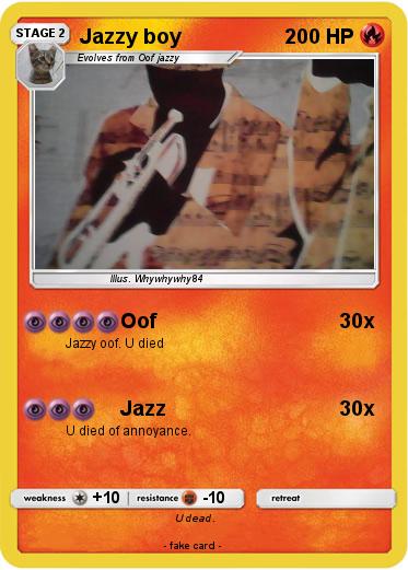 Pokemon Jazzy boy