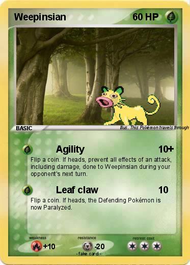 Pokemon Weepinsian