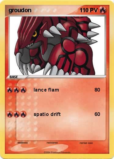 Pokemon groudon