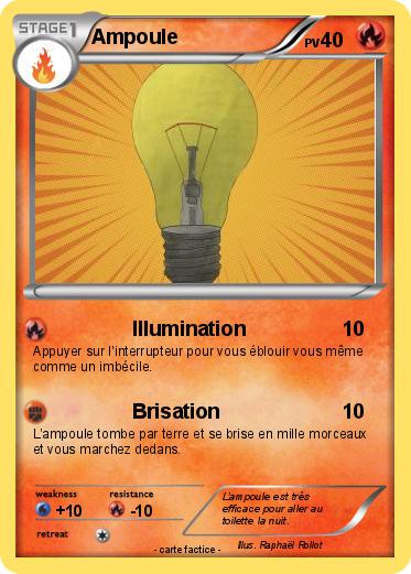 Pokemon Ampoule