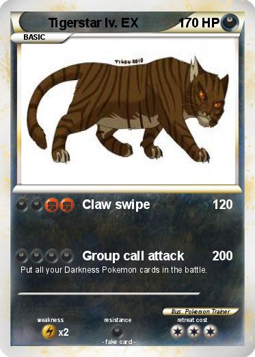 Pokemon Tigerstar lv. EX