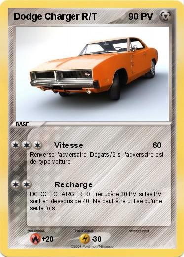Pokemon Dodge Charger R/T