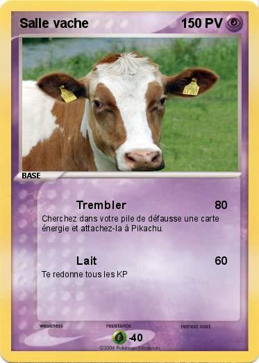 Pokemon Salle vache