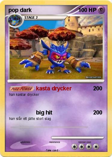 Pokemon pop dark