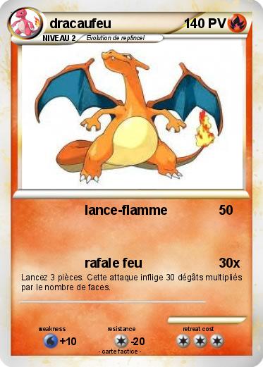 Pokemon dracaufeu