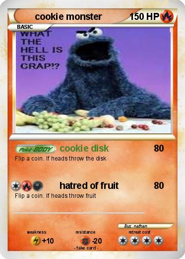 Pokemon cookie monster