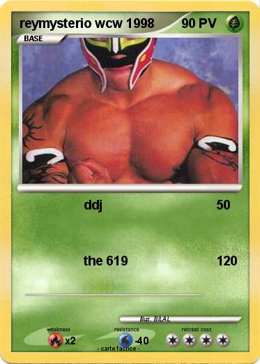 Pokemon reymysterio wcw 1998