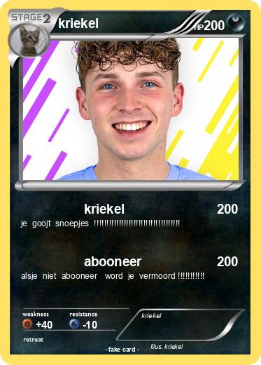 Pokemon kriekel