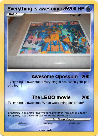 Pokemon Everything is awesome