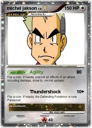 Pokemon michel jakson