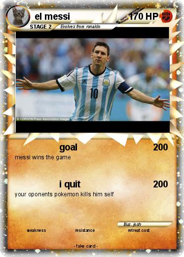 Pokemon el messi