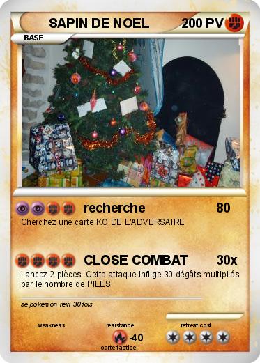 Pokemon SAPIN DE NOEL