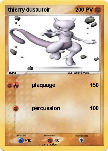 Pokemon thierry dusautoir