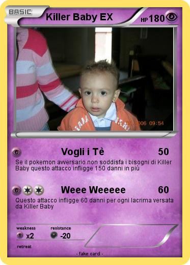 Pokemon Killer Baby EX