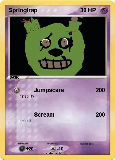 Pokemon Springtrap