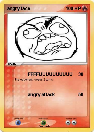 Pokemon angry face