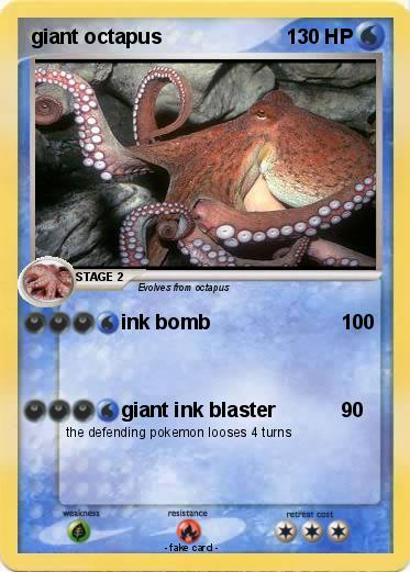 Pokemon giant octapus