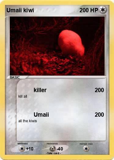 Pokemon Umaii kiwi