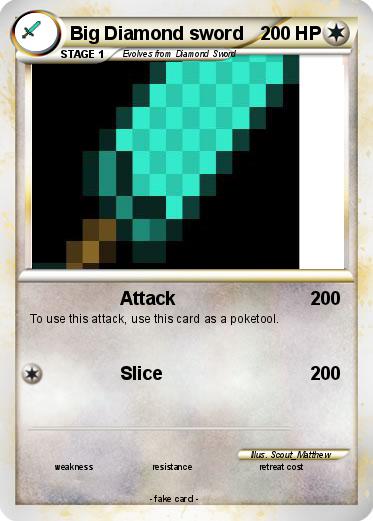 Pokemon Big Diamond sword